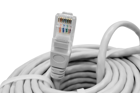 60ft Cat5e Network Ethernet Cable for IP Security Cameras
