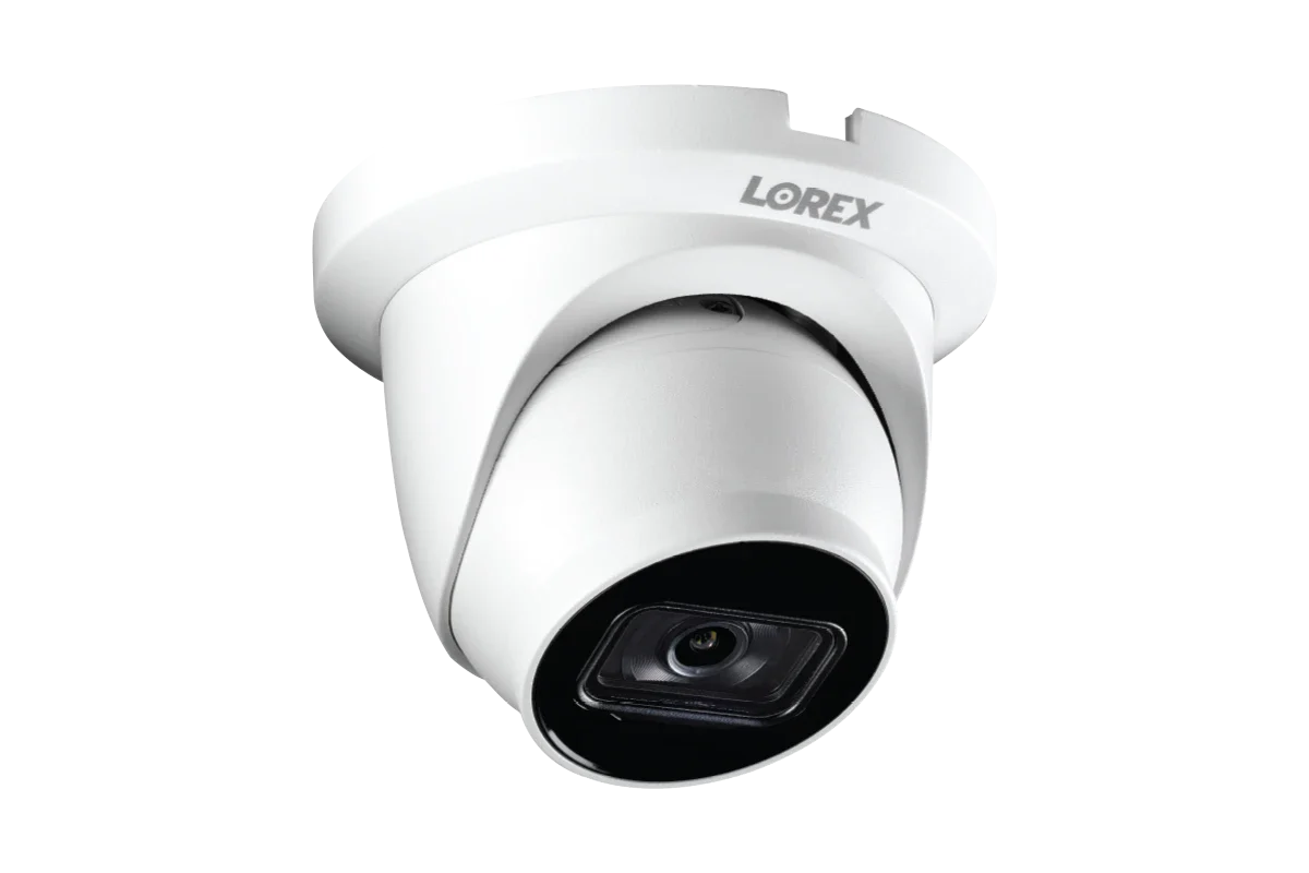 Lorex A14 4K IP Wired Dome Security Camera with Listen-In Audio and Smart Motion Detection