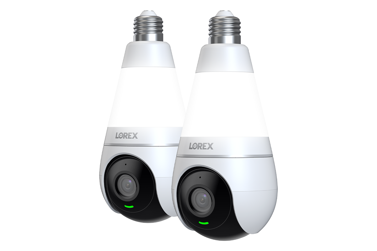 Lorex 2K Wi-Fi Smart Lightbulb Camera