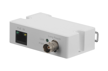 Coaxial to Ethernet Converter for PoE Cameras