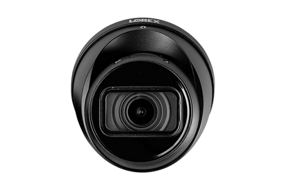 Lorex 4K (32 Camera Capable) 6TB Wired NVR System with Nocturnal 3 Smart IP Turret Cameras Featuring Motorized Varifocal Lens and 30FPS Recording