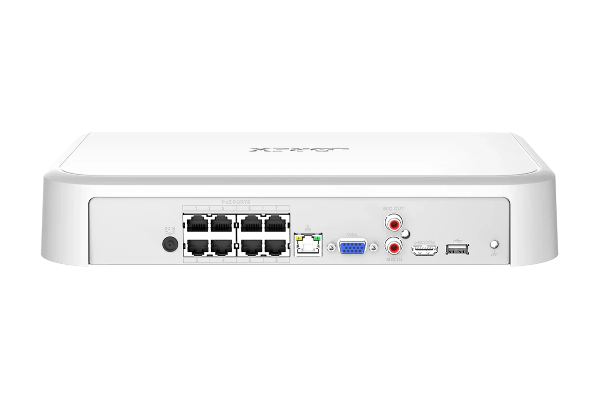 Lorex Fusion 4K+ Ultra HD 12MP 16 Camera Capable (8 Wired + 8 Fusion Wi-Fi ) 2TB Network Video Recorder - Open Box