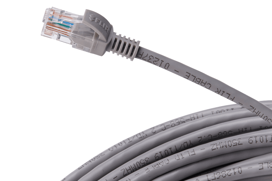 100FT CAT5e Extension Cable, Fire Resistant and In-Wall Rated, CMR type (Riser)