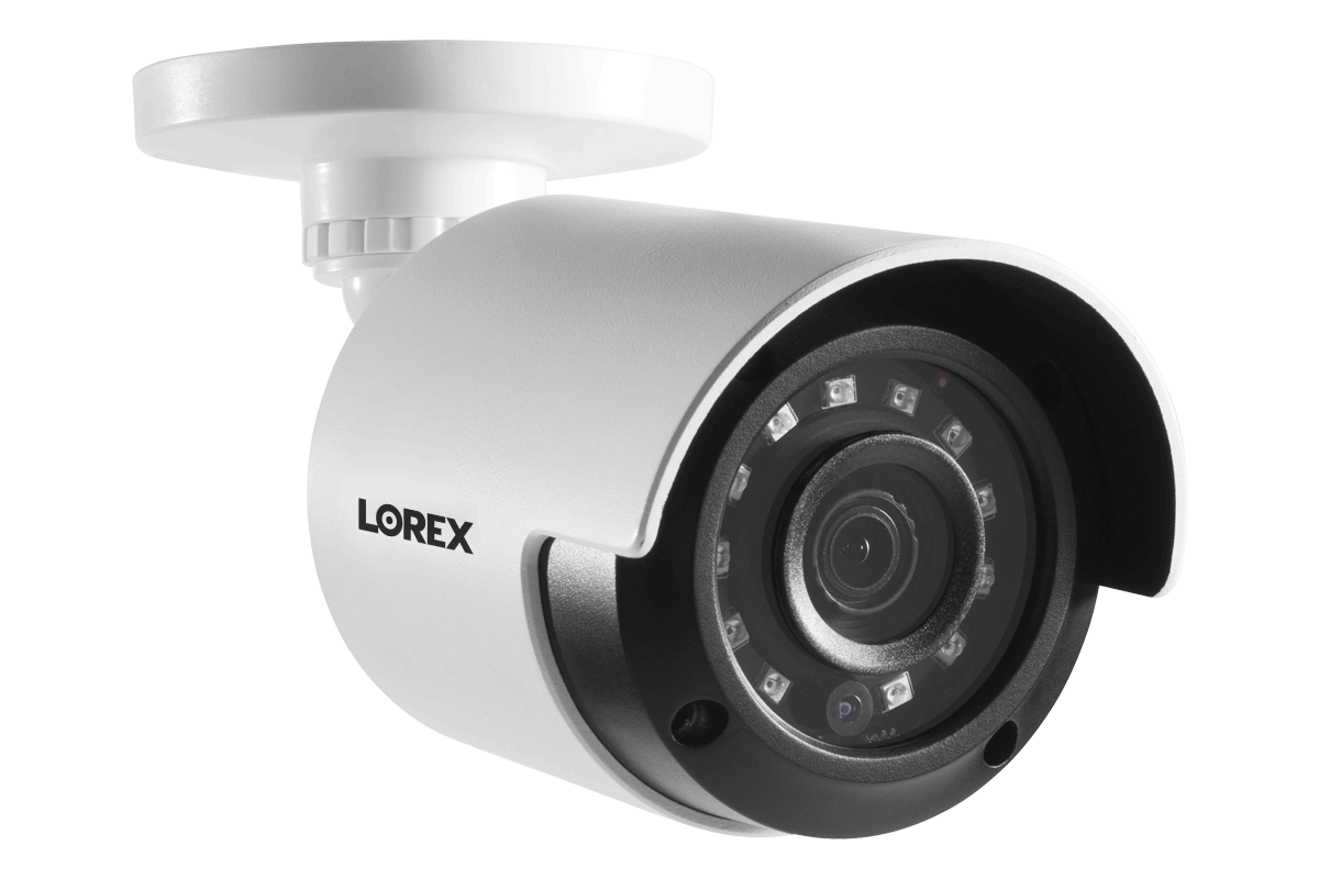 1080p HD 8-Channel Security System with 1080p HD Weatherproof Bullet Security Camera, Advanced Motion Detection and Smart Home Voice Control