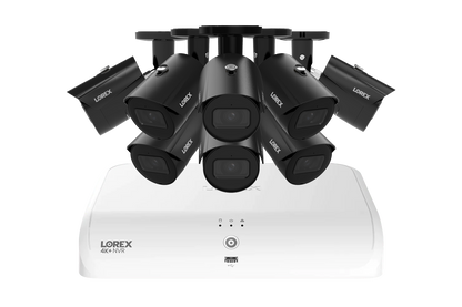 Lorex Fusion Series 4K+ 16 Channel (8 Wired + 8 Fusion Wi-Fi) 2TB Wired System with A14 Wired 4K IP Bullet Cameras