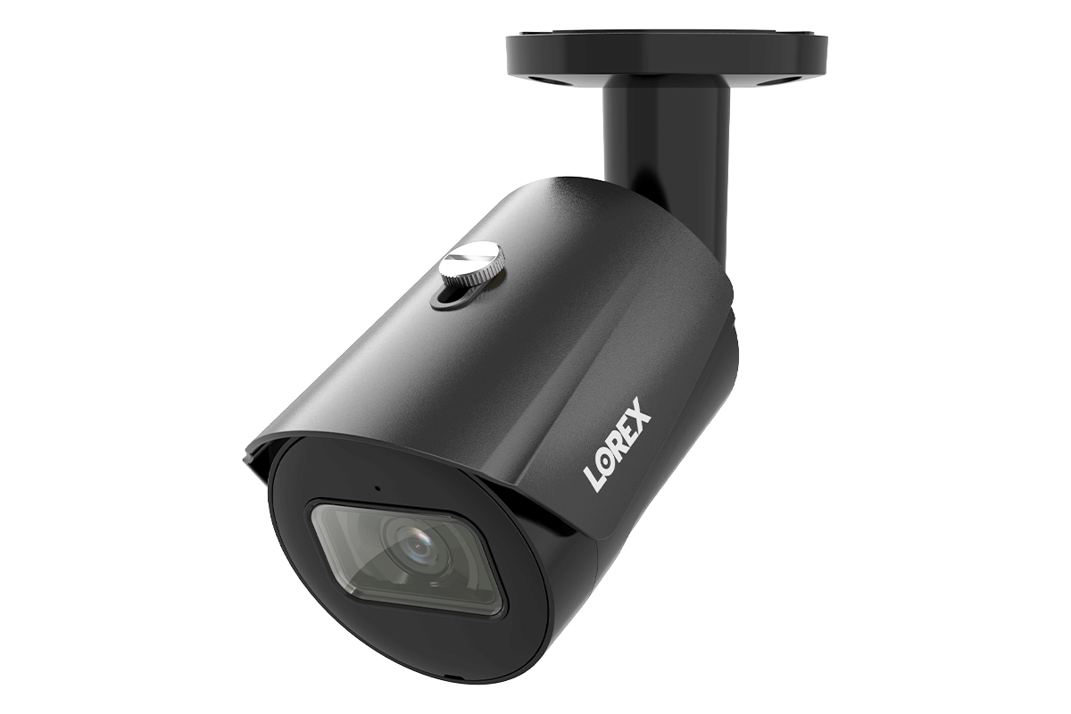 Lorex A14 4K IP Wired Bullet Security Camera with Listen-In Audio and Smart Motion Detection