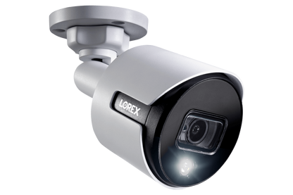 4K Ultra HD Active Deterrence Security Camera with Color Night Vision