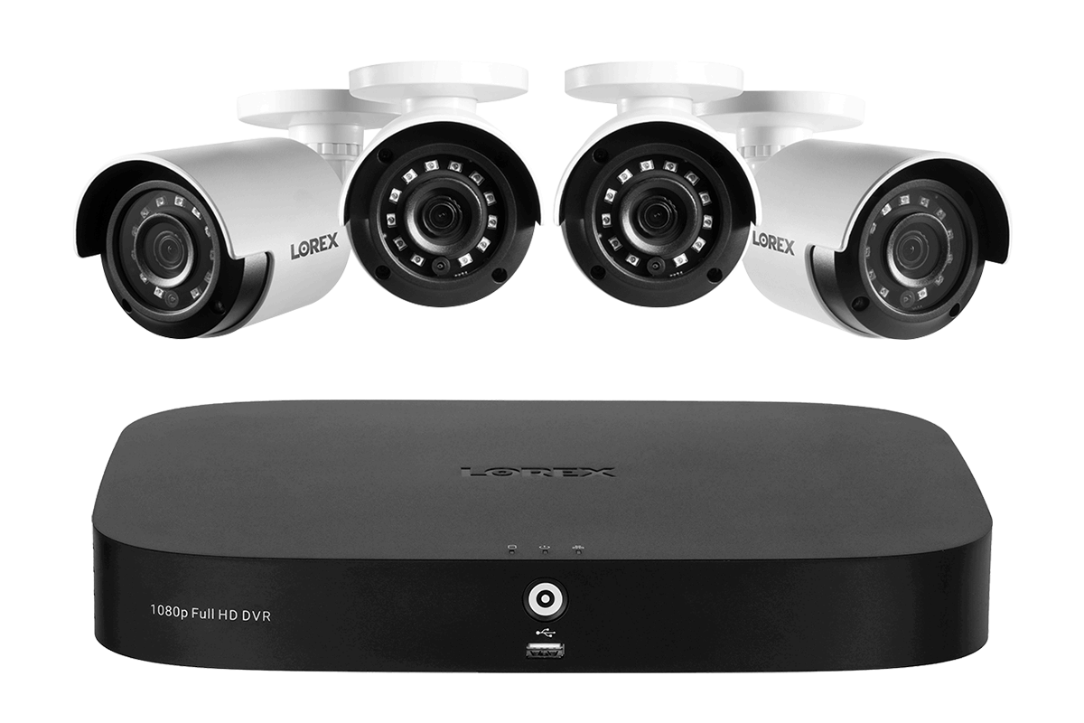 1080p 8-channel 1TB Wired DVR System