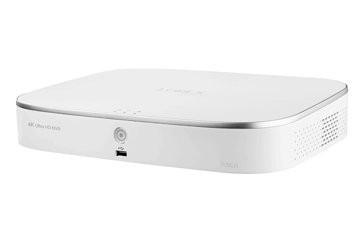 4K 8-Channel Wired NVR with Smart Motion Detection, Voice Control and Fusion Capabilities
