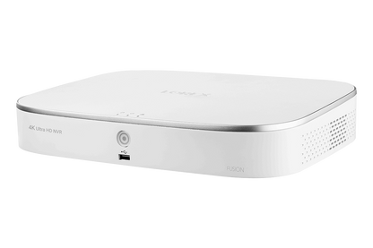 4K 8-Channel Wired NVR with Smart Motion Detection, Voice Control and Fusion Capabilities