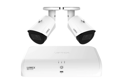 Lorex Fusion Series 4K+ 16 Channel (8 Wired + 8 Fusion Wi-Fi) 2TB Wired System with A14 Wired 4K IP Bullet Cameras
