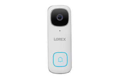 2K Wire-Free, Battery-operated Security System (2-Cameras) with 2K Wi-Fi Video Doorbell