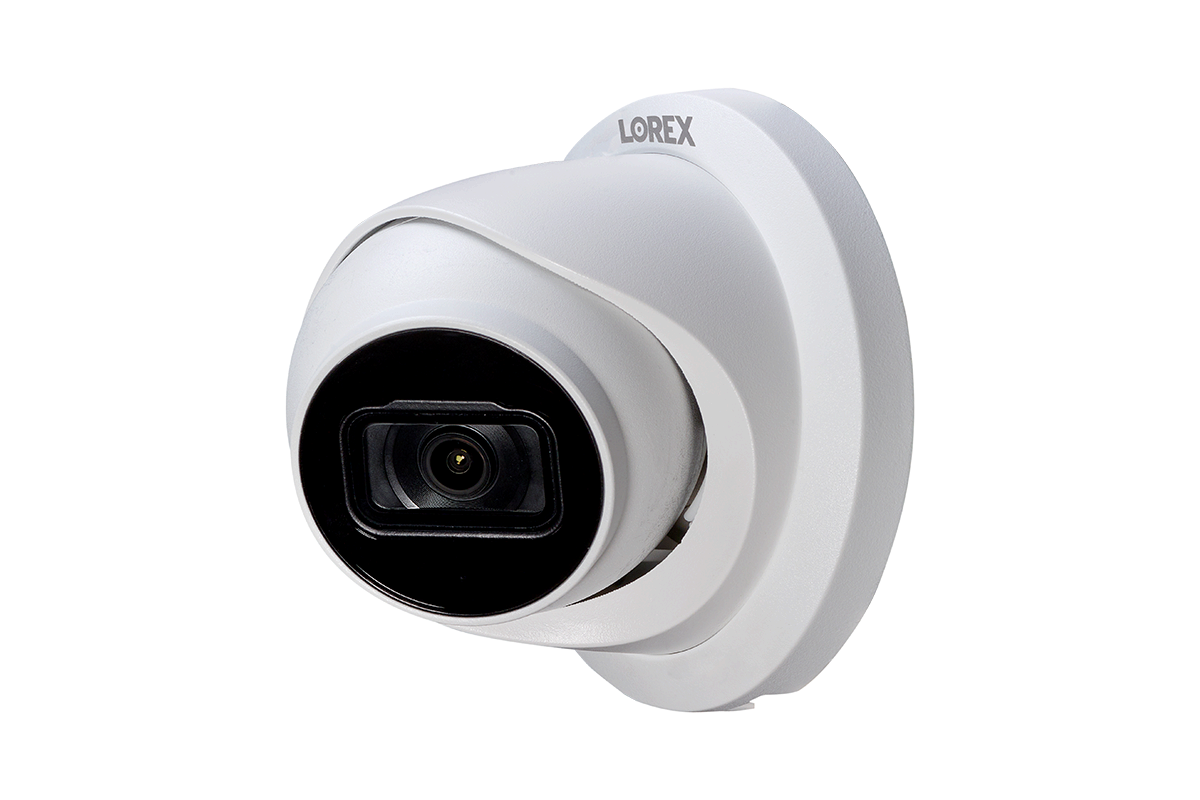 Lorex 4K (16 Camera Capable) 6TB Wired NVR System with Nocturnal 3 Smart IP Dome Cameras with Listen-In Audio and 30FPS
