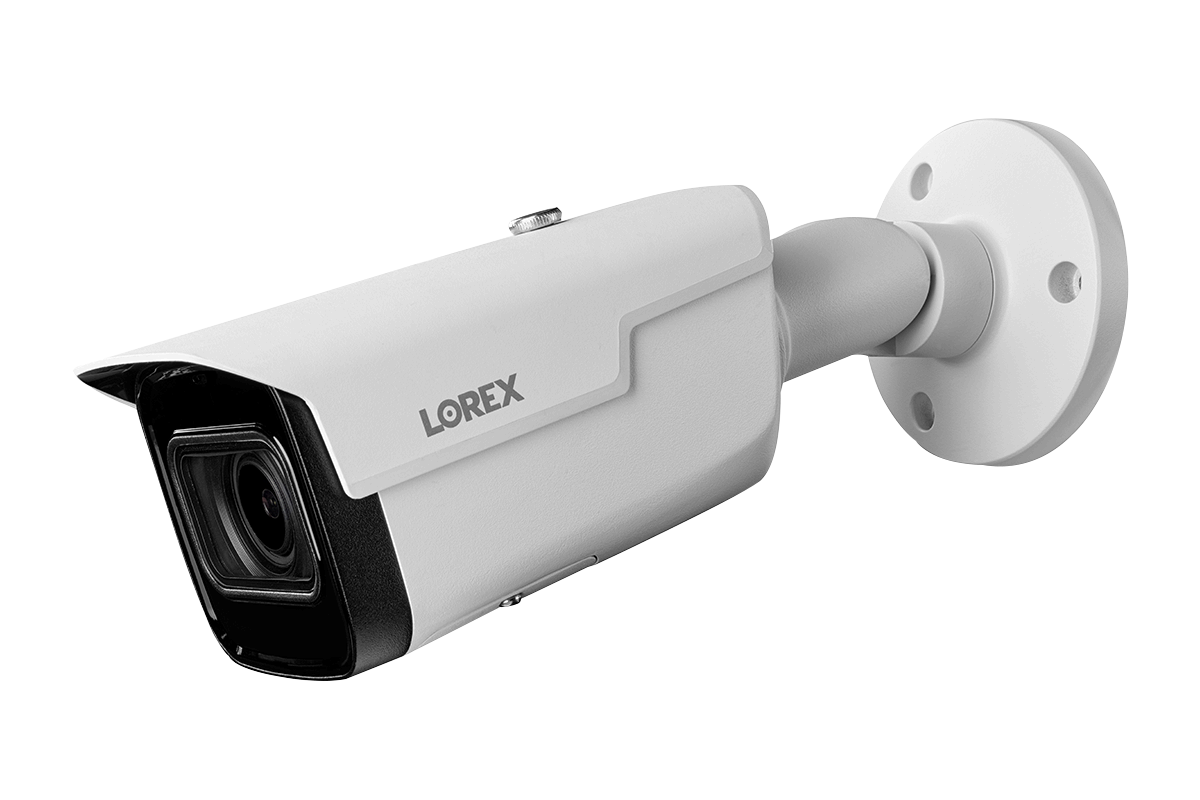 Lorex 4K (32 Camera Capable) 6TB Wired NVR System with Nocturnal 3 Smart IP Bullet Cameras Featuring Motorized Varifocal Lens and 30FPS Recording
