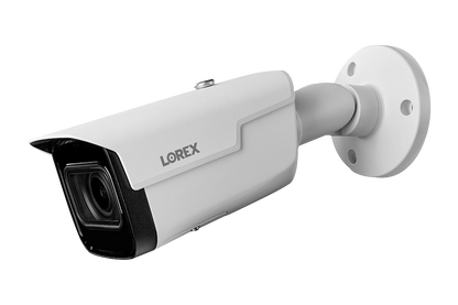 Lorex 4K (16 Camera Capable) 6TB Wired NVR System with Nocturnal 3 Smart IP Bullet Cameras with Motorized Varifocal Lens
