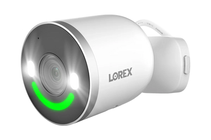 Lorex Fusion 4K 20-Channel (16 Wired and 4 Wi-Fi) 2TB DVR System with 8 Analog Active Deterrence Cameras and Two 4K Smart Security Lighting Indoor/Outdoor Wi-Fi Cameras