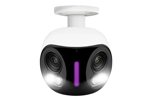 Lorex 4K Dual-Lens Wi-Fi Security Camera with Smart Security Lighting - Amazon