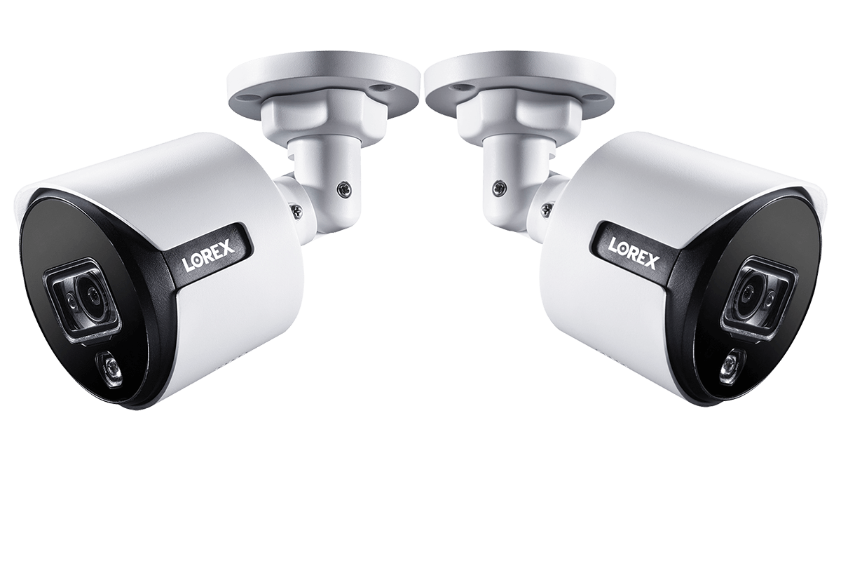 4K Ultra HD Active Deterrence Security Camera with Color Night Vision