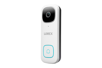 Lorex 2K Wi-Fi Video Doorbell (Wired, 32GB)