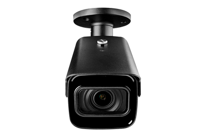 Lorex 4K (32 Camera Capable) 8TB Wired NVR System with Nocturnal 3 Smart IP Bullet Cameras Featuring Motorized Varifocal Lens and 30FPS Recording
