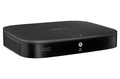 4K Ultra HD 8 Channel Digital Video Recorder with Smart Motion Detection and Smart Home Voice Control, 1TB HDD
