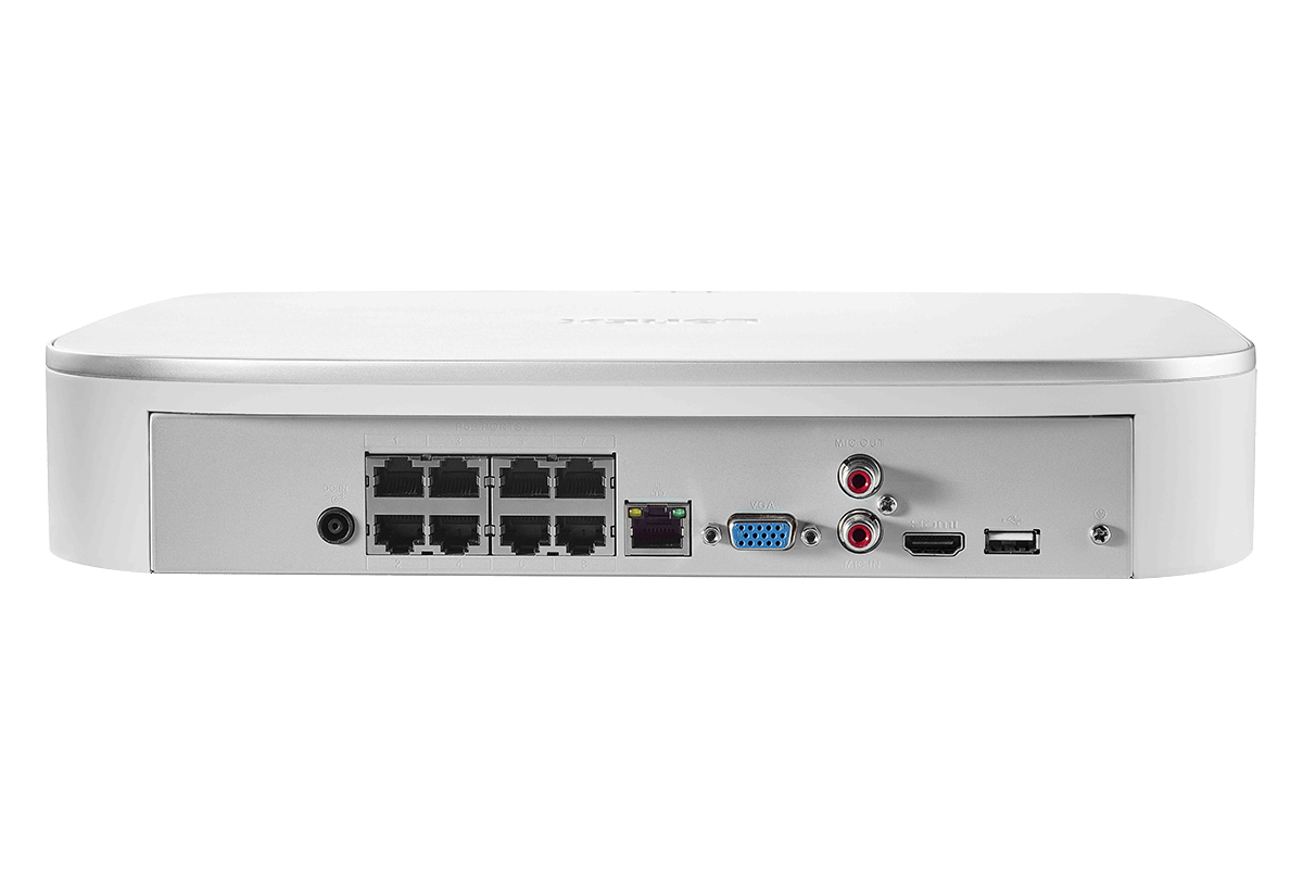 4K 8-Channel 2TB Fusion Network Video Recorder (Open Box)