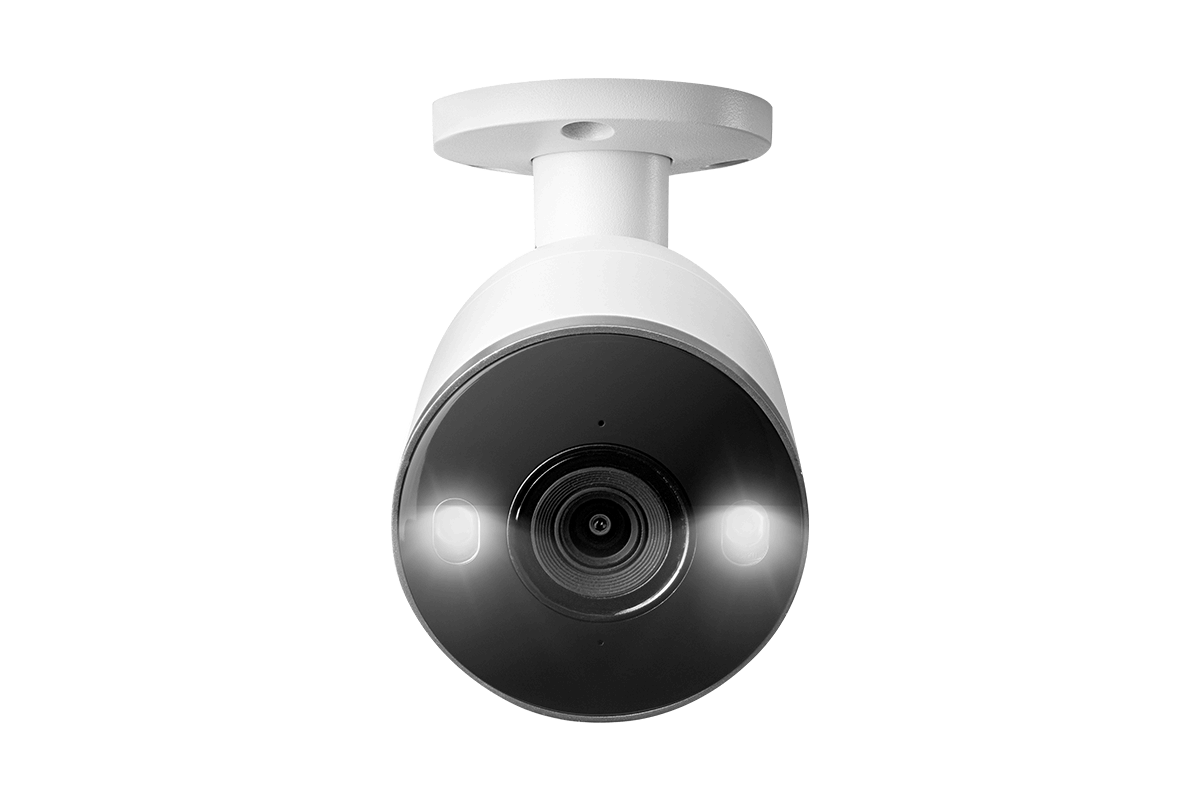 4K 8-channel 2TB Wired NVR System with 8 Smart Deterrence Cameras + Smart Sensor Kit and FREE 1080p Doorbell