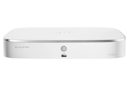4K 8-Channel Network Video Recorder with Smart Motion Detection, Voice Control and Fusion Capabilities