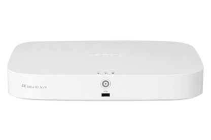 4K 8-Channel NVR with Smart Motion Detection, Voice Control and Fusion Capabilities, 2TB HDD