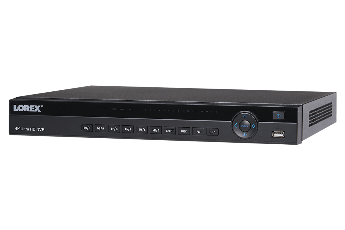 4K Ultra HD 32 Channel Security NVR, 6TB Storage, POE, Records 4K (4 x 1080p) at 30FPS with Audio Recording