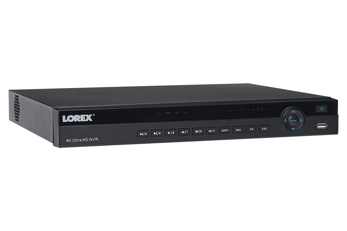 4K Ultra HD 32 Channel Security NVR, 6TB Storage, POE, Records 4K (4 x 1080p) at 30FPS with Audio Recording