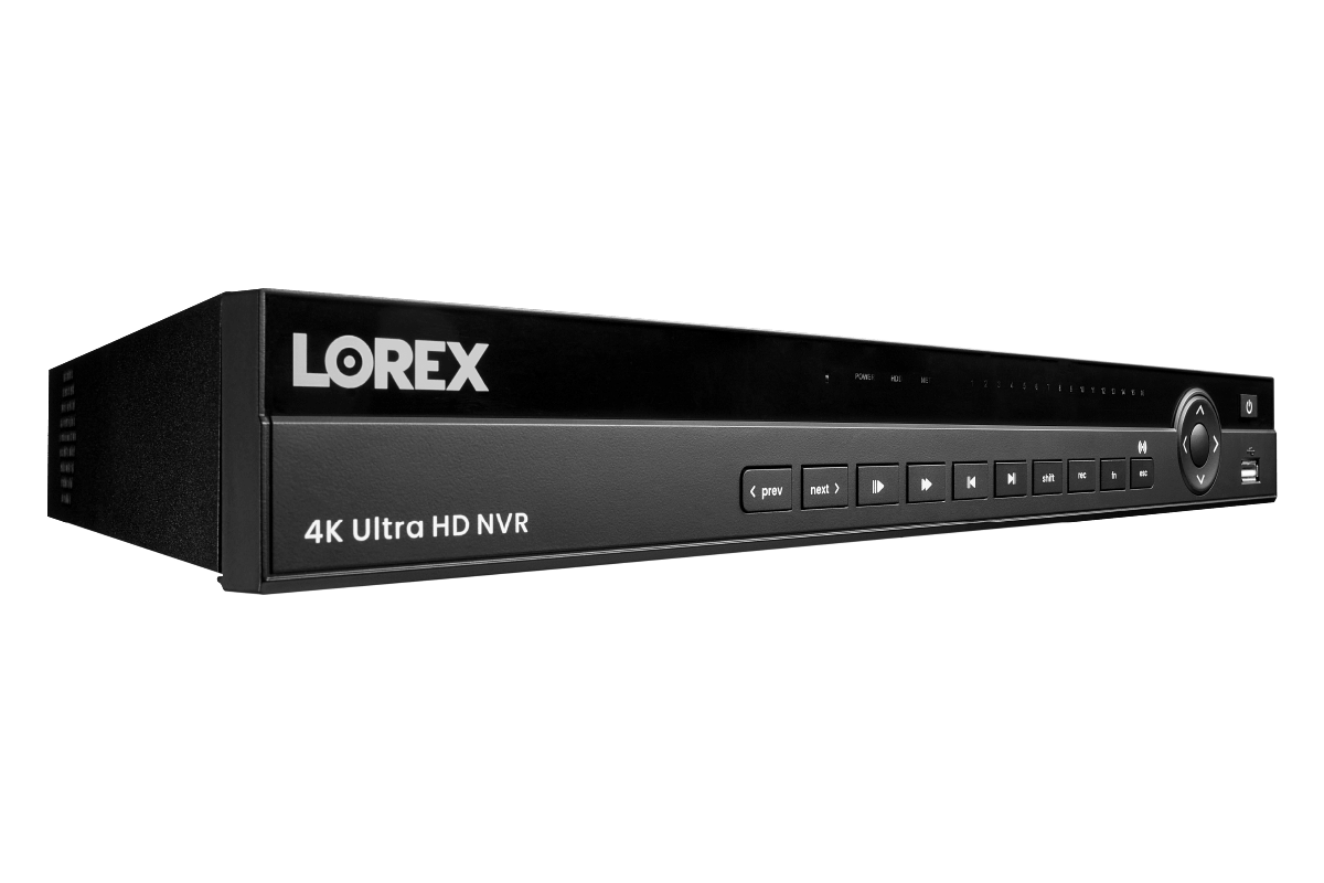 4K Ultra HD 32-Channel Security NVR with Lorex Cloud Connectivity and 8TB Hard Drive