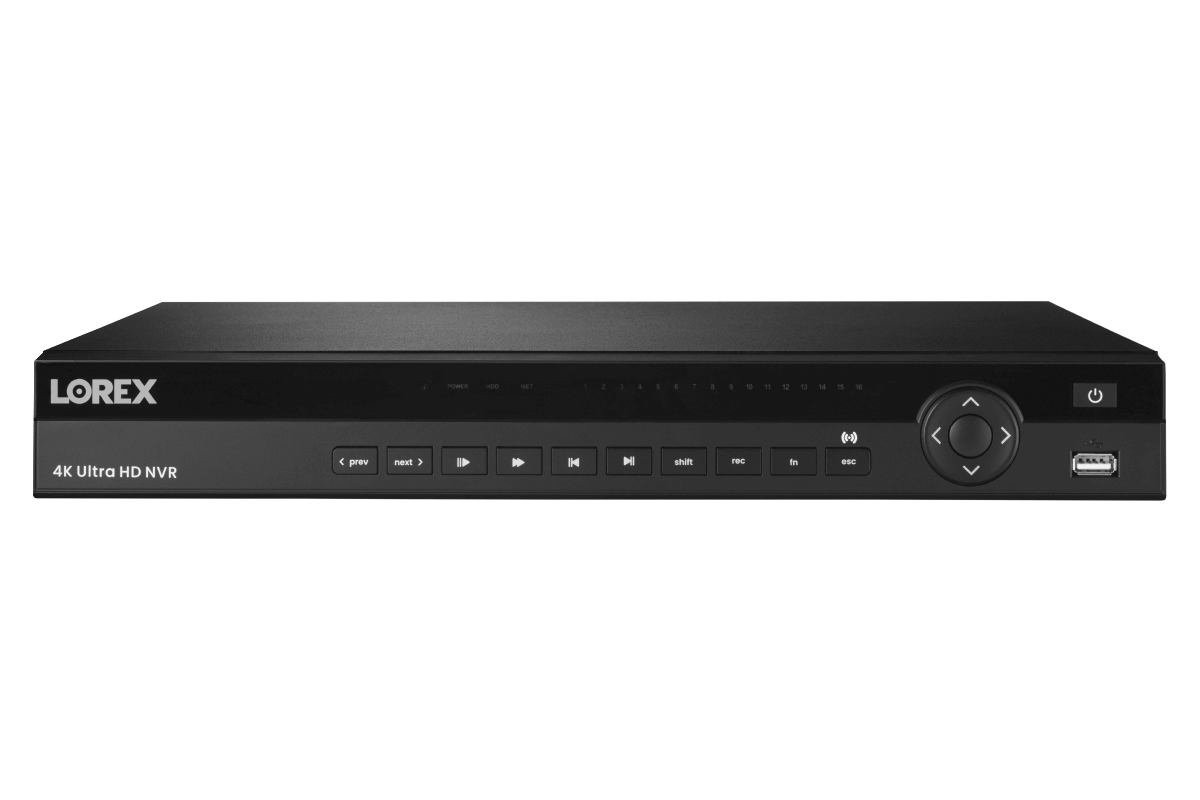 4K Ultra HD 32-Channel Security NVR with Lorex Cloud Connectivity and 8TB Hard Drive