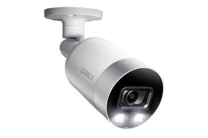 4K Ultra HD 8-Channel IP Security System with 4 Smart Deterrence 4K (8MP) Cameras, Smart Motion Detection and Smart Home Voice Control