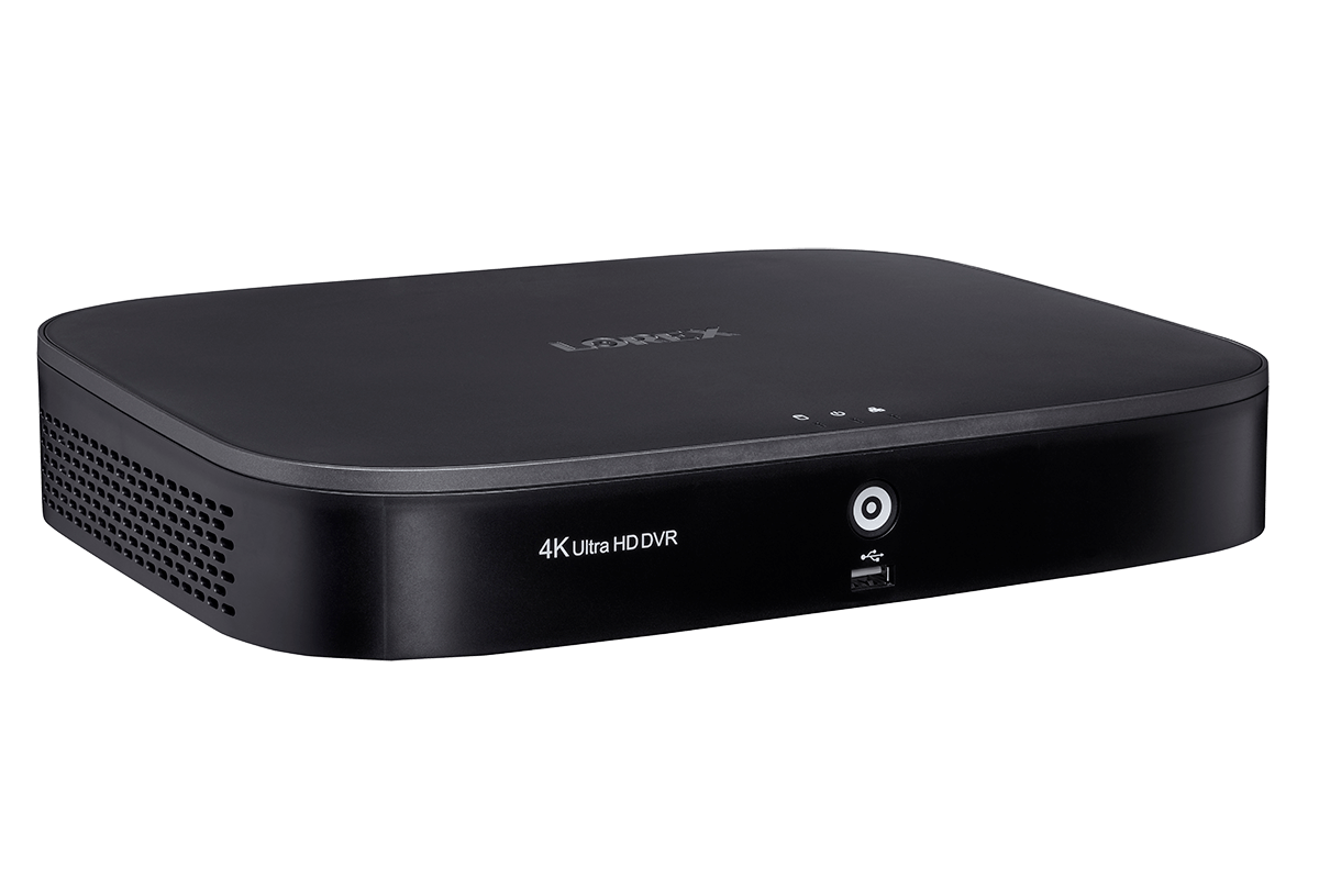 4K Ultra HD 8 Channel Security DVR with Advanced Motion Detection Technology and Smart Home Voice Control, 1TB Hard Drive