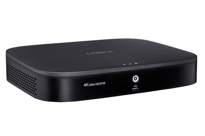 4K Ultra HD 8 Channel Security DVR with Advanced Motion Detection Technology and Smart Home Voice Control, 1TB Hard Drive