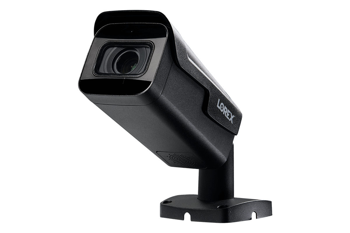 4K Ultra HD Resolution 8MP Motorized Varifocal Outdoor 4x Optical Zoom IP Camera with Real-Time 30FPS Recording and 2-Way Audio