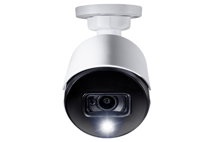 4K Ultra HD Security System with 8-Channel DVR and Four 4K (8MP) Active Deterrence Cameras featuring Smart Motion Detection and Smart Home Voice Control