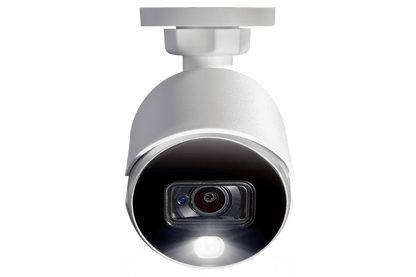 4K Ultra HD Security System with Four 4K (8MP) Active Deterrence Cameras featuring Smart Motion Detection and Smart Home Voice Control