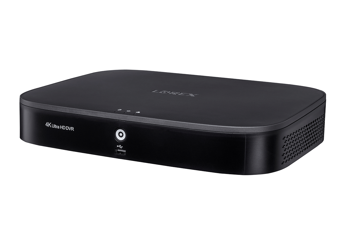 4K 8-Channel Wired DVR with Advanced Motion Detection Technology and Smart Home Voice Control