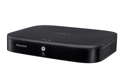 4K 8-Channel Wired DVR with Advanced Motion Detection Technology and Smart Home Voice Control