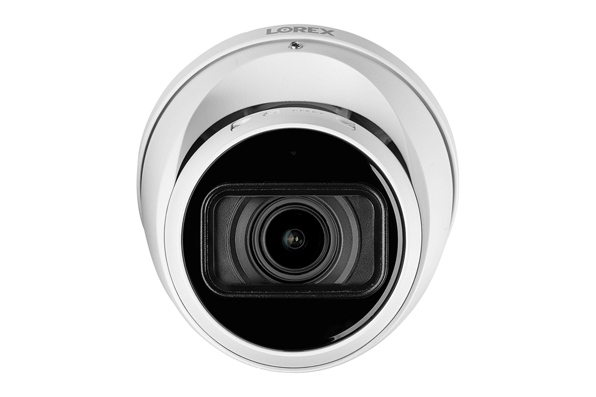 Lorex 4K (16 Camera Capable) 6TB Wired NVR System with Nocturnal 3 Smart IP Dome Cameras with Listen-in Audio and Motorized Varifocal Lenses