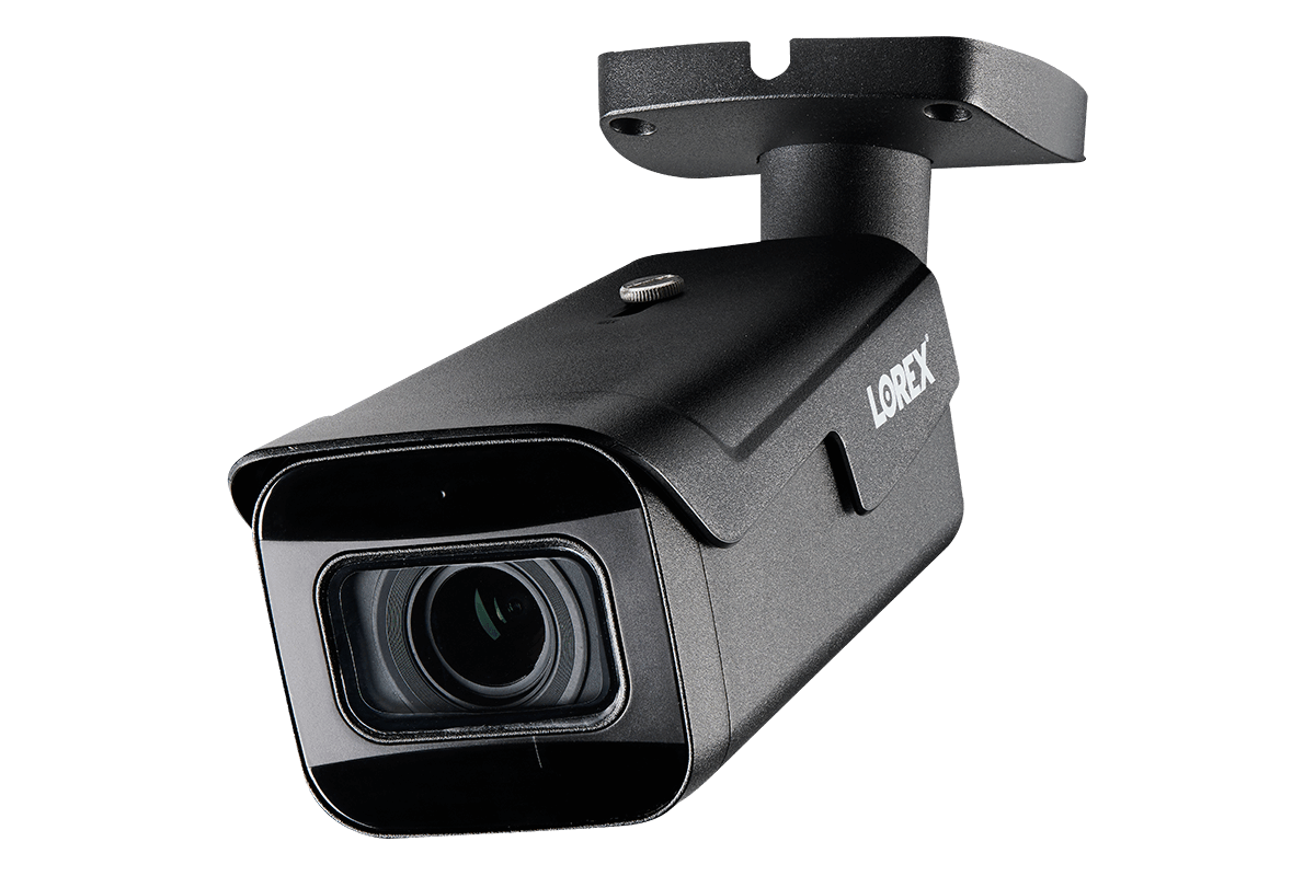 4K Ultra HD Resolution 8MP Motorized Varifocal Outdoor 4x Optical Zoom IP Camera with Real-Time 30FPS Recording and 2-Way Audio