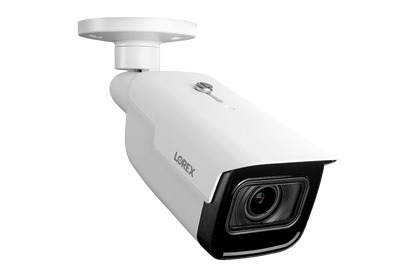 Lorex 4K (16 Camera Capable) 4TB Wired NVR System with Nocturnal 3 Smart IP Bullet Cameras with Motorized Varifocal Lens