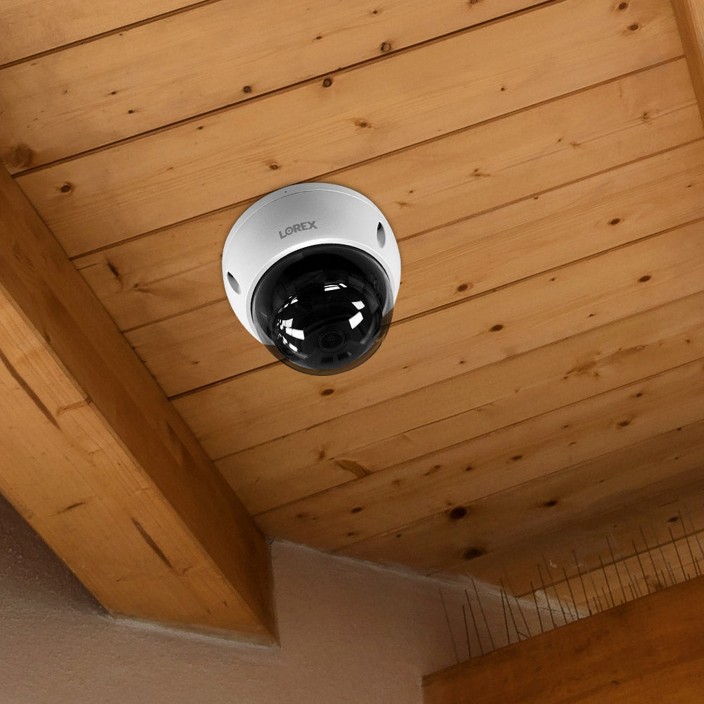 Lorex Elite Series 4K 32 Camera Capable 6TB Wired NVR System with 8MP (4K) A10 IP Dome Cameras