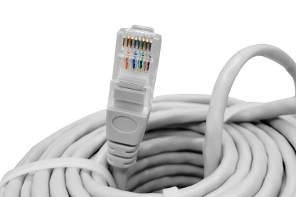 60ft Cat5e Network Ethernet Cable for IP Security Cameras