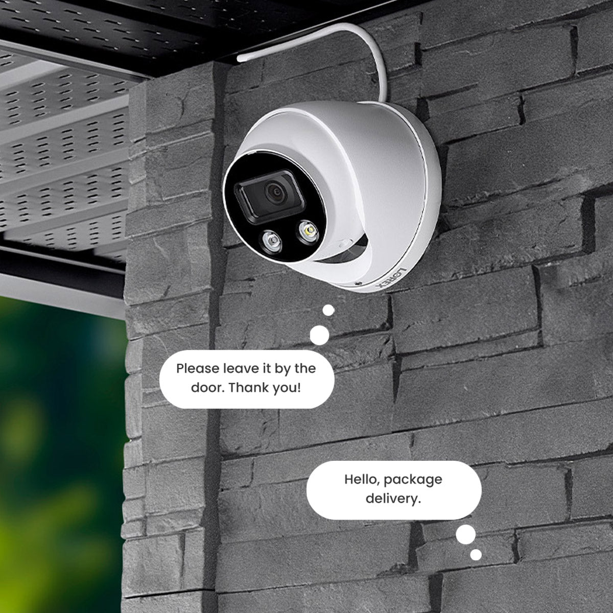 Lorex Fusion 4K+ 16 Channel (8 Wired + 8 Fusion Wi-Fi) 2TB NVR System with Four H13 Wired 4K IP Dome Cameras, One 2K Pan-Tilt Camera, and One 2K Indoor Wi-Fi Camera