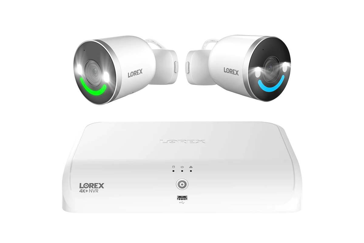 Lorex Fusion Series 4K+ 16 Channel (8 Wired + 8 Fusion Wi-Fi) 2TB Wired System with Spotlight Indoor/Outdoor Cameras