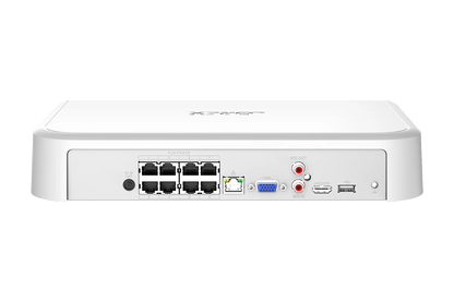Lorex 4K+ 12MP 16 Camera Capable (8 Wired + 8 Fusion Wi-Fi ) 2TB Wired NVR System with H30 IP Turret Cameras