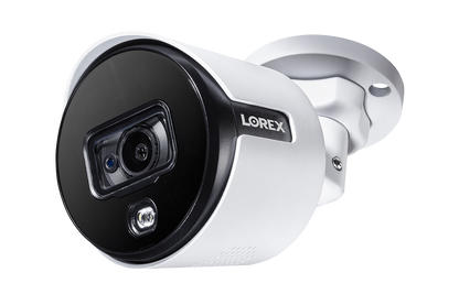 4K Ultra HD Active Deterrence Security Camera with Color Night Vision